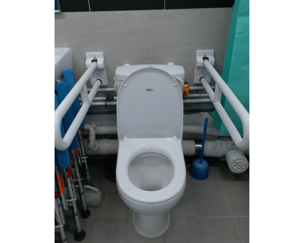 Germ Repellent toilet seat donation event round 2 photo